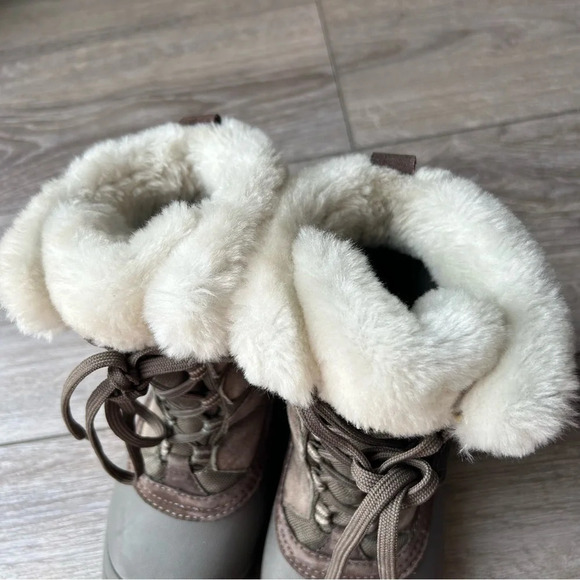 Columbia  Sierra Summette Snow Boots Brown Suede Thermolite H5 - Picture 8 of 14
